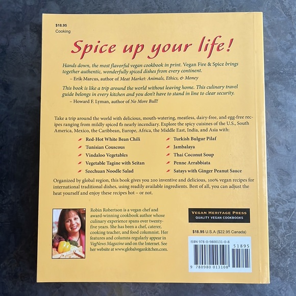 Vegan Fire & Spice Cookbook - Picture 4 of 10